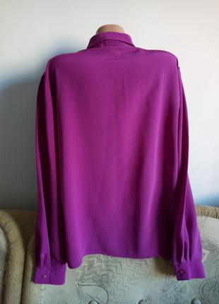 Шикарная блуза с воротником, от lucia, р,24-265 фото