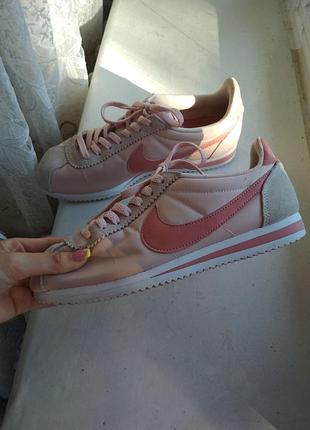 Кроссовки nike cortez оригинал пудра