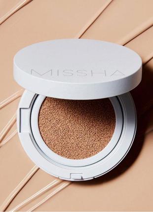 Кушон missha m magic cushion cover lasting spf50+/pa+++ №214 фото