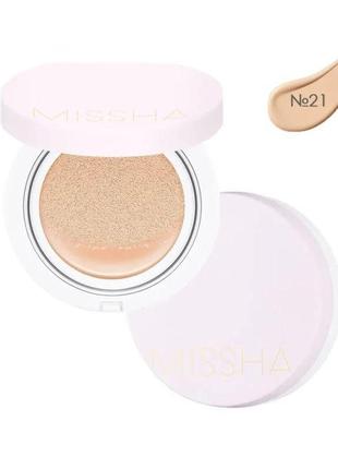 Кушон missha m magic cushion cover lasting spf50+/pa+++ №21