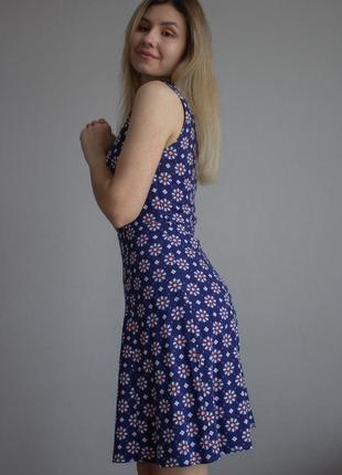 Сукня, сарафан pepperberry у квітку синя7 фото