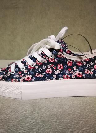 Кеды на высокой платформе от new look,38