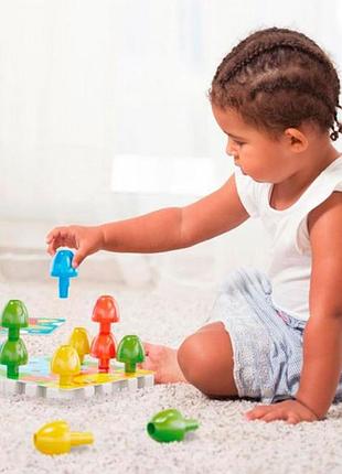 Набір - для занять мозаїкою (великі фішки (16 шт.), картки, основи)