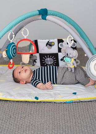 Розвиваючий музичний килимок з дугами - світ навколо