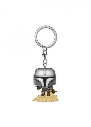 Ігрова фігурка на кліпсі funko pop! серії мандалорець – мандалорець з бластером