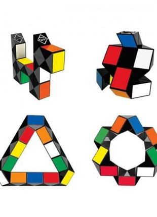 Головоломка rubik's - змійка (різнокольорова)