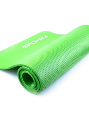 Коврик для йоги и фитнеса spokey softmat 838320, салатовый