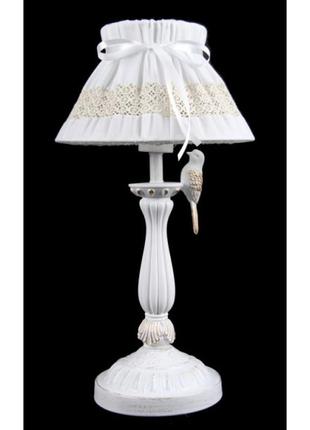 Настільна лампа з абажуром у стилі прованс splendid-ray 210753