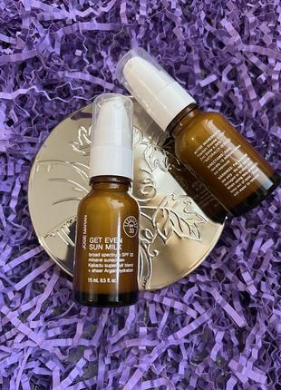 Минеральный солнцезащитный крем широкого спектра  josie maran mini get even sun milk3 фото