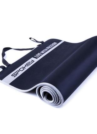 Коврик для йоги и фитнеса spokey flexmat v 920913, черный