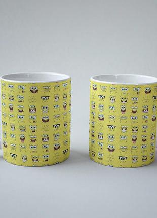 ● чашка - губка боб / spongebob ●