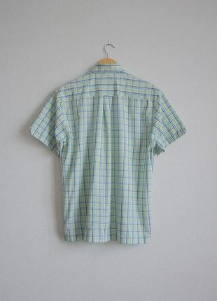 Рубашка ben sherman зеленая клетка