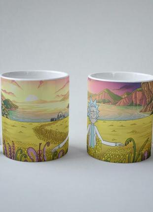 ● чашка - рик и морти / rick and morty ●