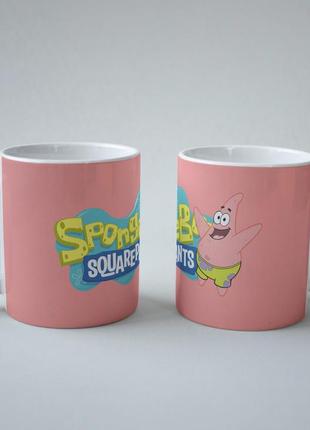 ● чашка - губка боб / spongebob ●