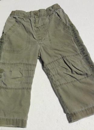 Kapp ahl. деми штаны на подкладкее. 18 месяцев 86 размер.