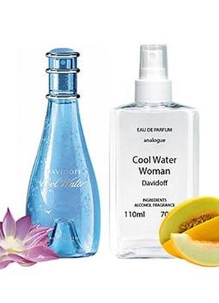 Davidoff cool water woman (давідоф кул вотер вумен) 110 мл - жіночі парфуми (парфумована вода)