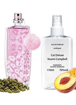Naomi campbell cat deluxe (наоми кэмбл кет дэлюкс) 110 мл - женские духи (парфюмированная вода)1 фото