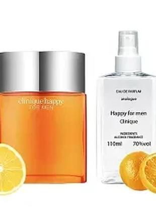 Clinique happy for men (клиник хеппі мен) 110 мл — чоловічі парфуми (парфумована олійна вода)