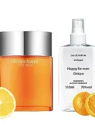 Clinique happy for men (клиник хеппі мен) 110 мл — чоловічі парфуми (парфумована олійна вода)1 фото