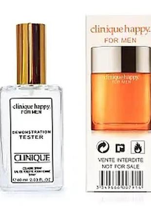 Clinique happy for men (клиник хеппі фор мен) 60 мл — чоловічі парфуми (парфумована вода) тестер1 фото