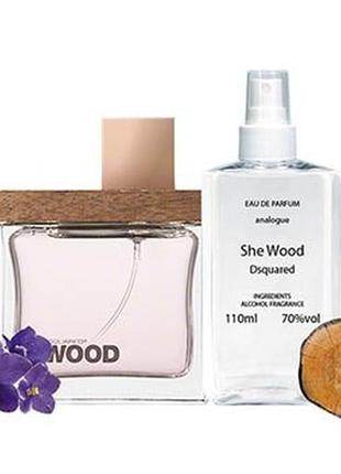 Dsquared2 she wood (дисвіч 2 ши вуд) 110 мл - жіночі парфуми (парфумована вода)