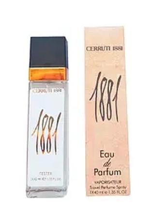 Cerruti 1881 (чортті 1881) 40 мл — жіночі парфуми (парфумована вода) тестер