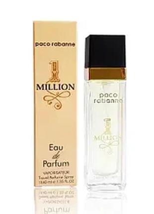 Paco rabanne 1 million (пако рабан 1 миллион) 40 мл – мужские духи (парфюмированная вода) тестер