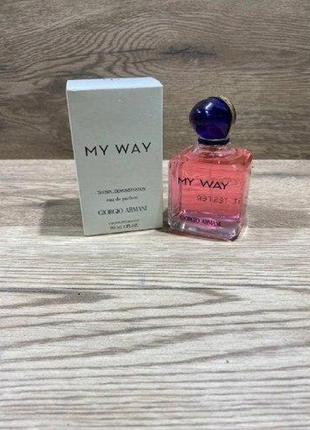 Giorgio armani my way (джорджіо армані травень вей) 90 мл — жіночі парфуми (качість)