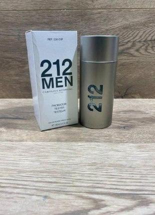 Carolina herrera 212 men (каролина эррера 212 мен) 100 мл - мужские духи (масляные духи)1 фото