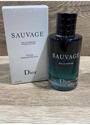 Christian dior sauvage (кристиан диор саваж) 100 мл – мужские духи (оригинал) суперстойкость!1 фото