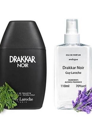 Guy laroche drakkar noir (гай ларош дракар нойр) 110 мл - мужские духи (парфюмированная вода)1 фото