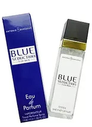 Antonio banderas blue seduction (антоніо бандерас блу седуктіон) 40 мл — чоловічі парфуми (парфумована вода) т
