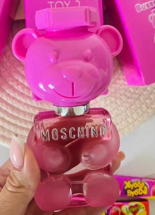 Moschino toy 2 bubble gum оригінал 5 мл — парфуми для жінок ведмежатко 5 ml (міні)