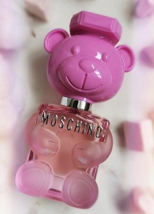 Moschino toy 2 bubble gum оригинал 5 мл  -   парфуми для женщин медвежонок 5 ml (мини)3 фото