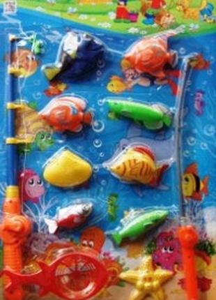 Дитячий ігровий набір риболовля m 0041 з рибками1 фото