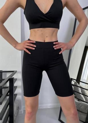 Велосипедки с микродайвинга xl. черные