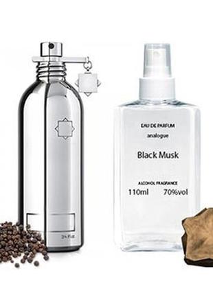 Montale black musk (монталь блэк муск) 110 мл - унисекс духи (парфюмированная вода)1 фото