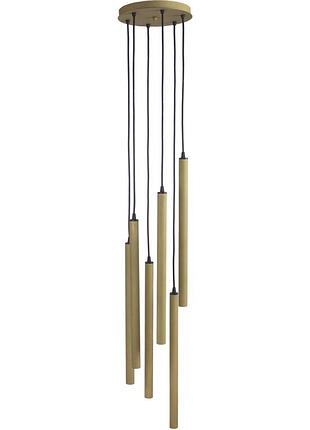 Светильник подвесной msk electric beatrice на круглой основе mr 3045-6r gd