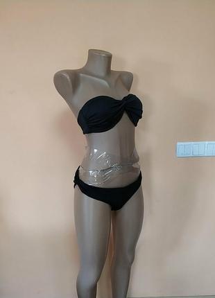 Чорний купальник h&m