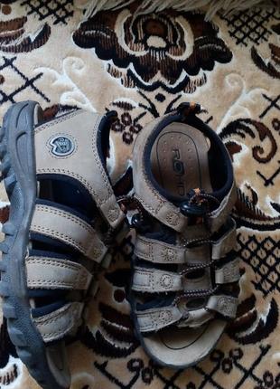 Шкіряні босоніжки rohde