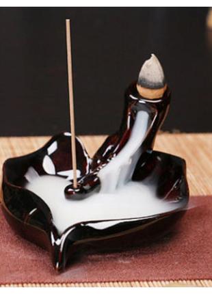 Підставка "рідкий дим" кераміка "серце"