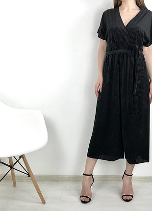 Комбінезон кюлотами new look оксамитових легкий комбез на запах
