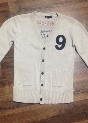 Кофта на пуговках,кардиган we,р.110-116,хлопок