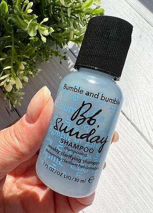 💙 bumble and bumble sunday clarifying shampoo очищуючий шампунь 💙