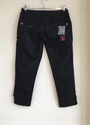 Стильные джинсы-капри, бриджи zuiki, италия5 фото