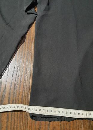 Легкая черная блуза8 фото