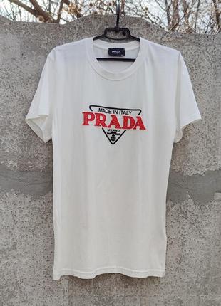 Стильна чоловіча футболка prada made in italy