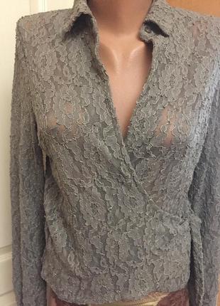 Ошатна мереживна блузка