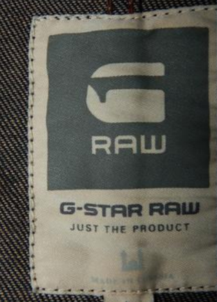 Джинсова куртка g-star raw8 фото