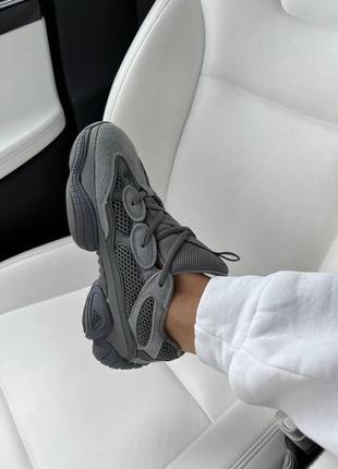 Adidas yeezy 500 кроссовки4 фото